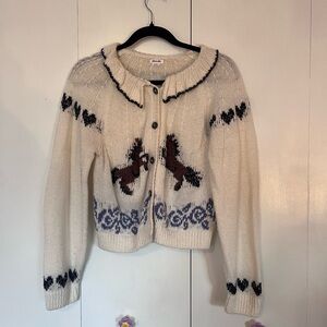 KIMCHI BLUE horse cardigan